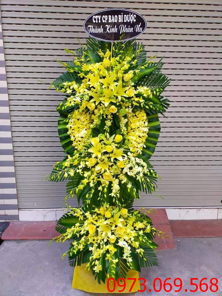 Dịch vụ hoa viếng tại Châu Đốc